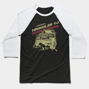 Jeep Wrangler YJ Jeep car trailcat Baseball T-Shirt